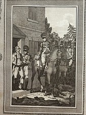 1776 American Revolution Print: Gen. Lee Capture