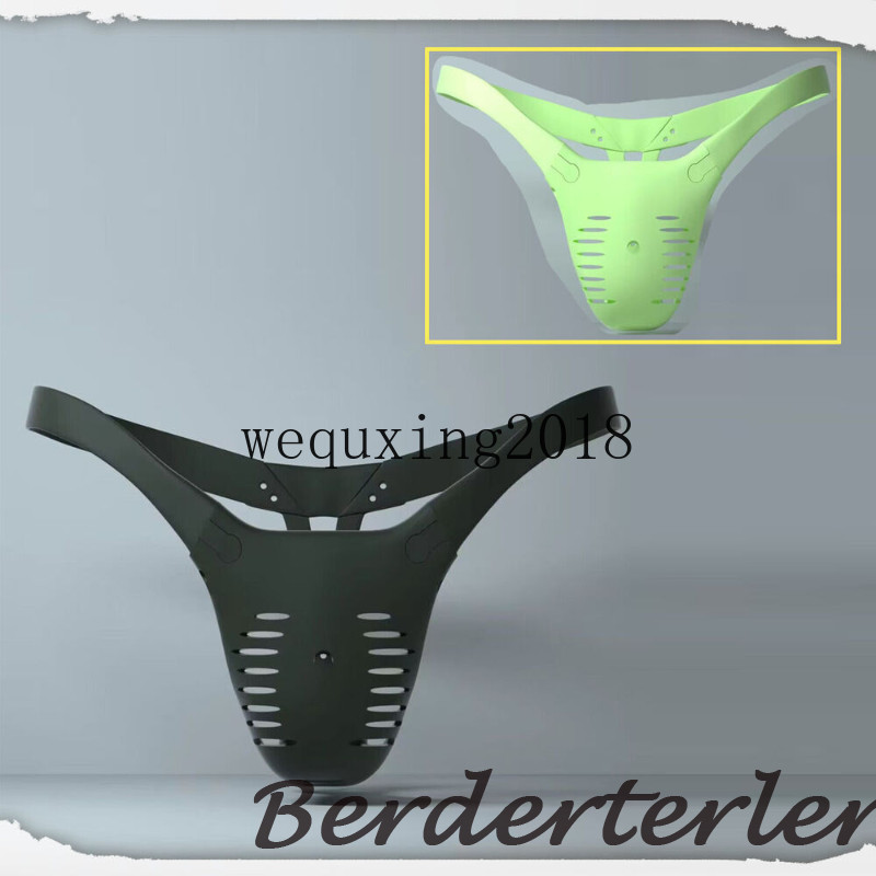 Sissy 3D Printed Nylon Resin Stainless Steel Male Custom Chastity Belt Cage Lock