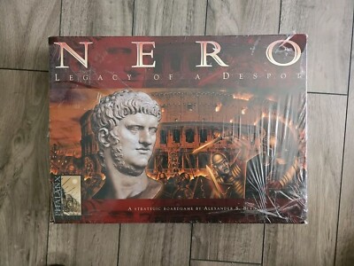 2002 Brand New Sealed Nero Legacy of a Despot strategic board game Phalanx NOS