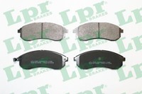 Lpr 05P1334 BremsbeläGe Set, Scheibenbremse FüR Mitsubishi