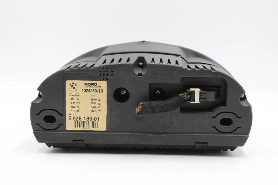 Grupo de velocímetros 230 k millas MPH mercado de Estados Unidos compatible con BMW Z4 2003-2005 OEM #33115 Foto 2 de 4