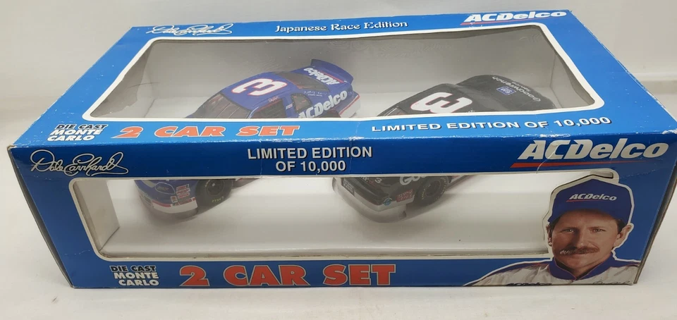 Dale Earnhardt #3 brookfield 2 car set from japanese race ac delco edition NIP - Image 3 of 4