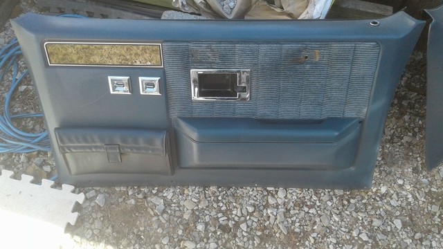 1981 1987 81 87 Chevy Truck Parts Pair of Door Panels Original O.E.M