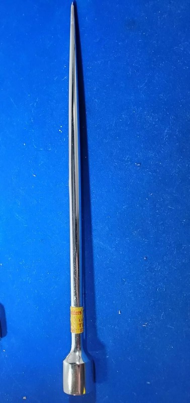1 UNDER WRIGHTER VINTAGE Chrome Lightning Rods Weather Vanes