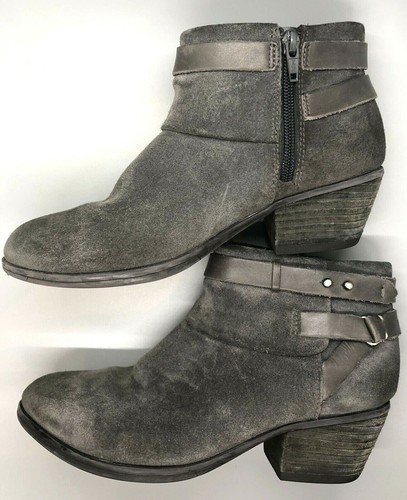 Bottines Clarks Comfort Artisan Addiy Cora cuir daim gris pointure 6   - Photo 6/11