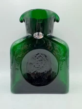 2024 Blenko #384 Malachite Green Water Bottle - First Quality - Full Size