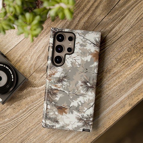 Phone Ink - Tough Case for iPhone Galaxy Pixel - Winter Camo Tree - 第 94/181 張圖片
