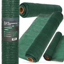 Sichtschutz 1,2m x 25m Schattennetz UV-Schutz 55% Windschutz Sonnenschutznetz