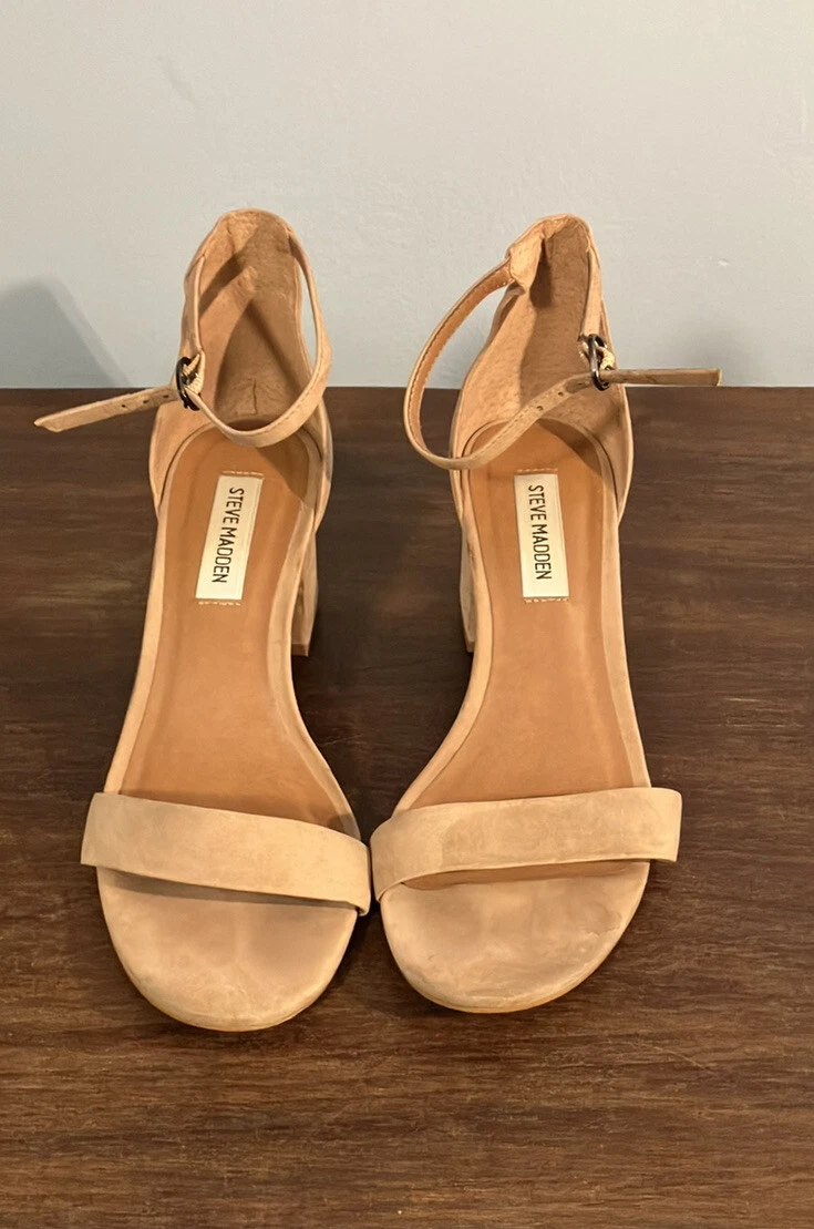 Steve Madden sandals tan 7 IRENEEW TAN NUBUCK eBay