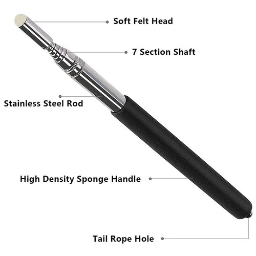 Telescopic Teacher Pointer Stick with Hand Lanyard 2 Pack Teaching Pointer fo... - Picture 4 of 7