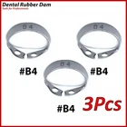 Set Dental Rubber Dam Clamps B4 Brinker Clamp Retractor Endodontic 3PCs Clamps
