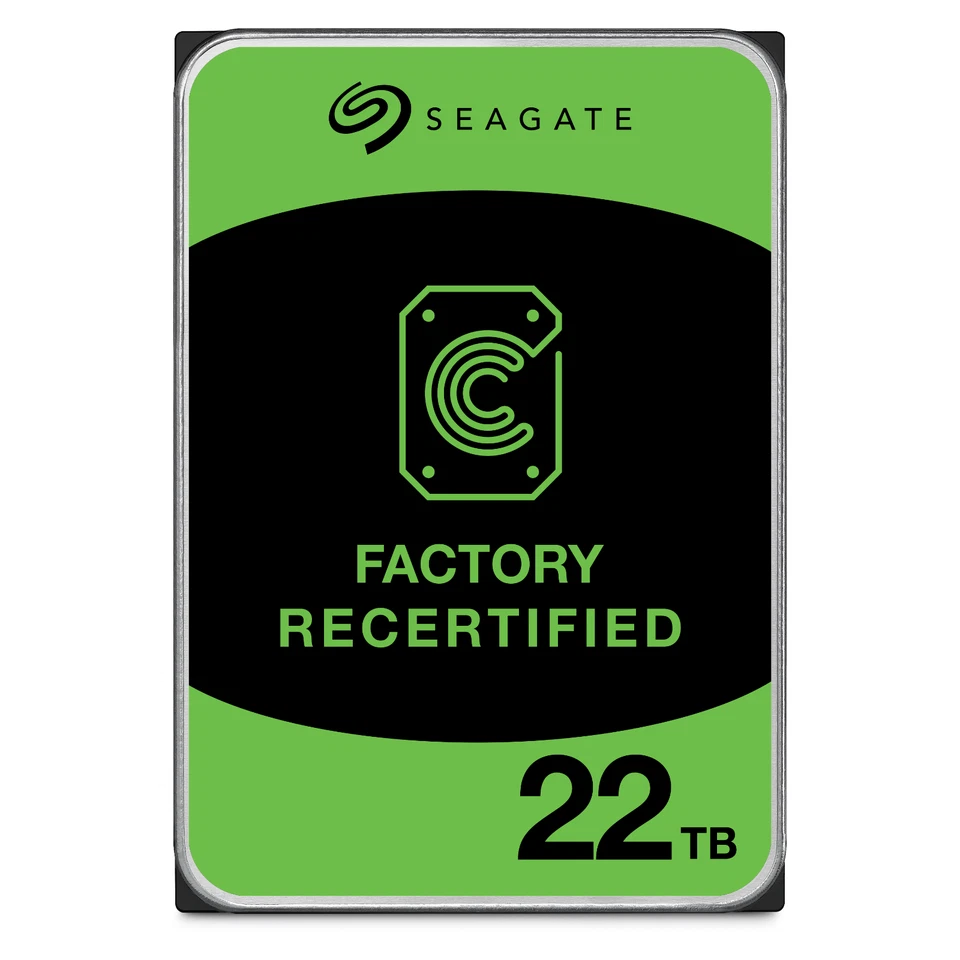 Жесткий диск Seagate Exos 22 ТБ ST22000NM000C (повторная сертификация)