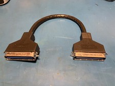 1ft C50 SCSI Cable Avid PREMIUM Vintage Centronics 50-pin Mac PC 12" Black