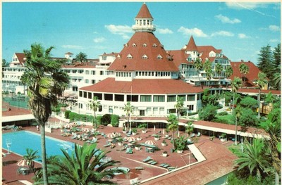 Historical Hotel Del Coronado on Coronado Island, San ...
