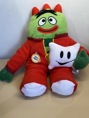Yo Gabba Gabba! NIGHTTIME GLOW BROBEE - JazWares. 72050, TESTED & WORKS!!!