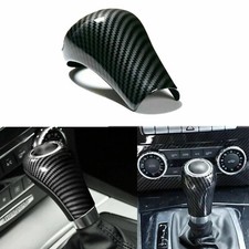 For Mercedes Benz W204 C E G Glk Cls Class Carbon Interior Shift Knob Cover Trim