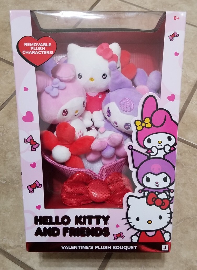Sanrio Hello Kitty and Friends Valentine's Plush Bouquet With