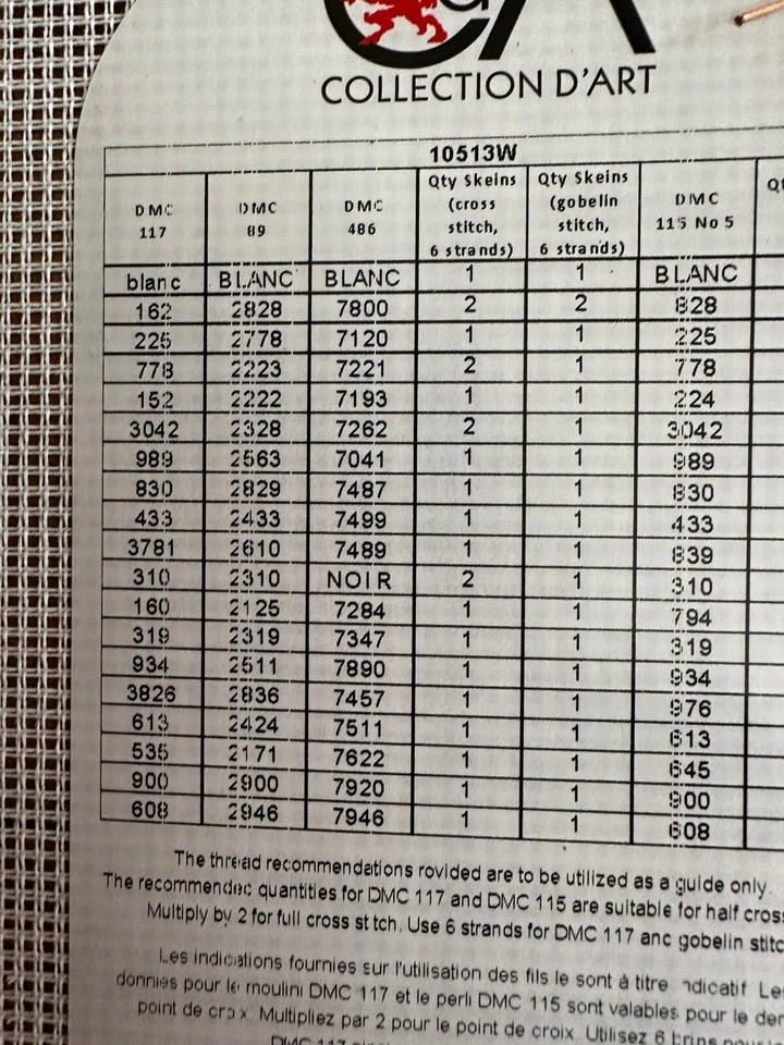 Printed Needlepoint Canvas Only Collection D Art 40x50 Cm Cat - Image 4 of 4