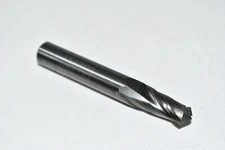 Harvey Tool 3/8-120 deg Carbide End Mill 2FL 2-1/2'' OAL 