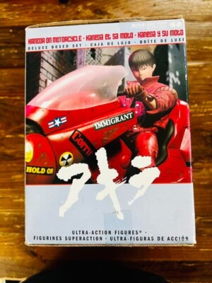 Akira Kaneda On Motorcycle Figure Deluxe Boxed Set 3D Animation