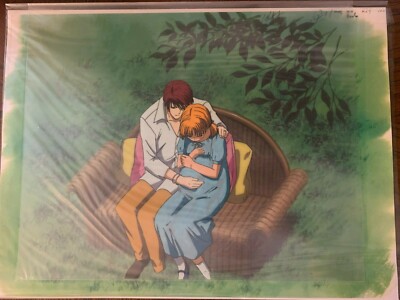 Ayashi No Ceres anime official animation cel and matching sketch