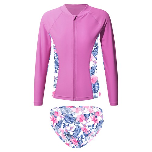 Mädchen Activewear Sonnenschutz Badeanzug 3-teilig Outfits Skinny Trainingsanzüge - Bild 77 von 108