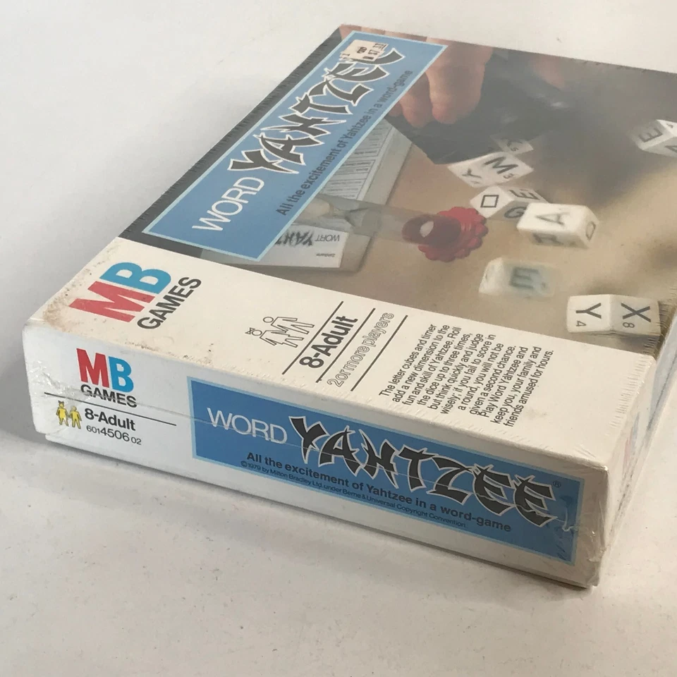 Yahtzee Vintage Word Game 1979 by Milton Bradley New & Sealed (Very Rare) - Image 4 of 4