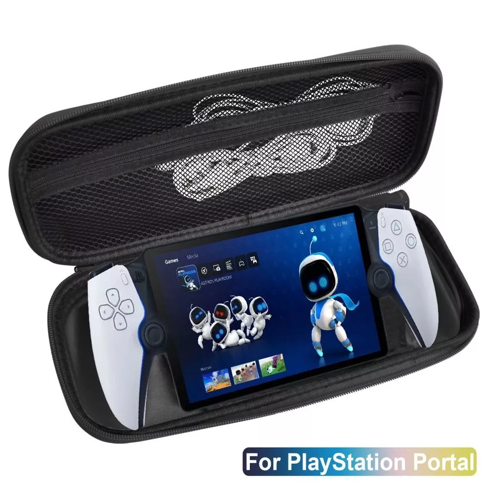 Carrying Case Bag for Sony PS5 PlayStation Portal Remote Player Shockproof  Protective Travel Case Storage Bag