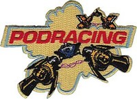 Star Wars / Clone Wars Lucas Movie Novelty Iron On Patch - Podracing Sepulved... on sale Star Wars / Clone Wars Lucas Movie Novelty Iron On Patch - Podracing Sepulved... on sale
