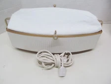 Vintage Salton Hot Basket Warmer Rolls Bread Buns Food Warmer MCM  HTF white