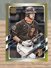 2021 Update Base Gold Foil #US253 Steven Duggar - San Francisco Giants
