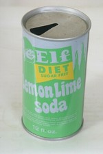 Elf Diet Lemon Lime Soda can