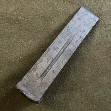 Vintage WARWOOD Splitting Wedge  Log Splitting Lumberjack USA 🇺🇸
