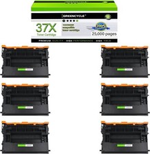 6PK 37X CF237X Toner Cartridge for HP LaserJet Enterprise MFP M632fht M633fh