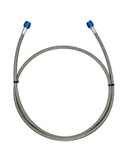 4an Nitrous Oxidefuel Line 42 Stainless Steel Braided Blue Ends