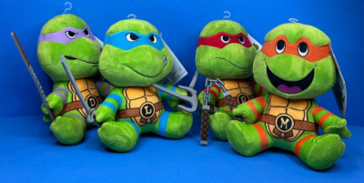 Teenage Mutant Ninja Turtles TMNT All 4 Turtles 1st Series Kidrobot Phunny NWT