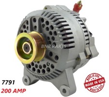 200 Amp 7791 Alternator Ford Lincoln New High Output Performance Hd Made In Usa