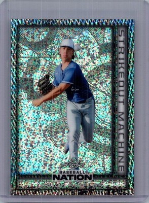 David Shields 2025 Leaf Baseball Nation 1/1 Pre Production Proof