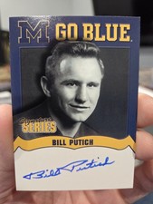 2002 TK Legacy Michigan Wolverines - Go Blue Autographs Bill Putich #MGB16 (AU,