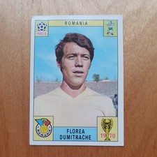 Panini World Cup Mexico 70 Sticker 1970 - Florea Dumitrache - Romania (A) - TL1