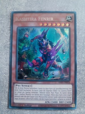 Yugioh TCG Rarity Collection 5 Kashtira Fenrir Secret Rare RA05-DE024
