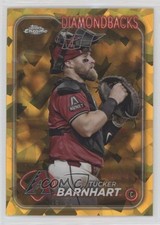 2024 Topps Chrome Update Sapphire Edition Gold 16/50 Tucker Barnhart 1l9b