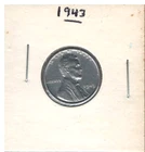 1943 LINCOLN STEEL  CENT-UNCIRCULAED  (FREE SHIPPING)