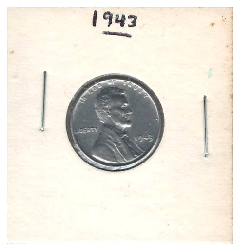 1943 LINCOLN STEEL  CENT-UNCIRCULAED  (FREE SHIPPING)