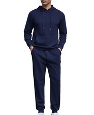 CoofandyMen's Tracksuits 2 Pieces Hoodies Sweatsuit Sets Sports Jogging Suit Set