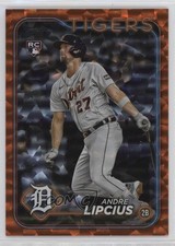 2024 Topps Series 2 Orange Foil 161/299 Andre Lipcius #509 0b3