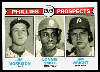 Phillies (Jim Morrison / Lonnie Smith / Jim Wright) 1979 Topps #722 RC