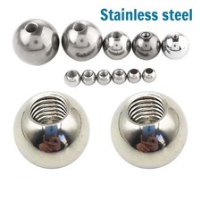 Stainless Steel Balls Dia 20-60mm Female Thread Half Hole Blind Hole Ball M3-M12