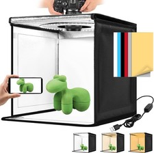 Photo Light Box, 12/16/20/24/32 Inch Photography Light Box with CRI 95 120 Li...