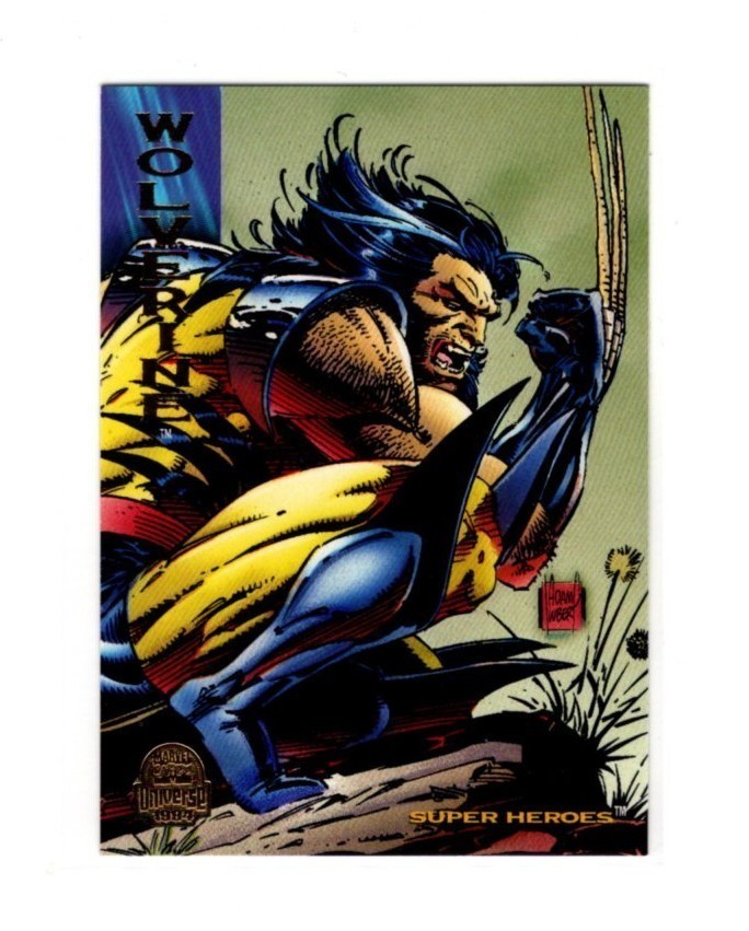 Wolverine #124 Marvel 1994 Universe trading card — raw and PSA graded price guide